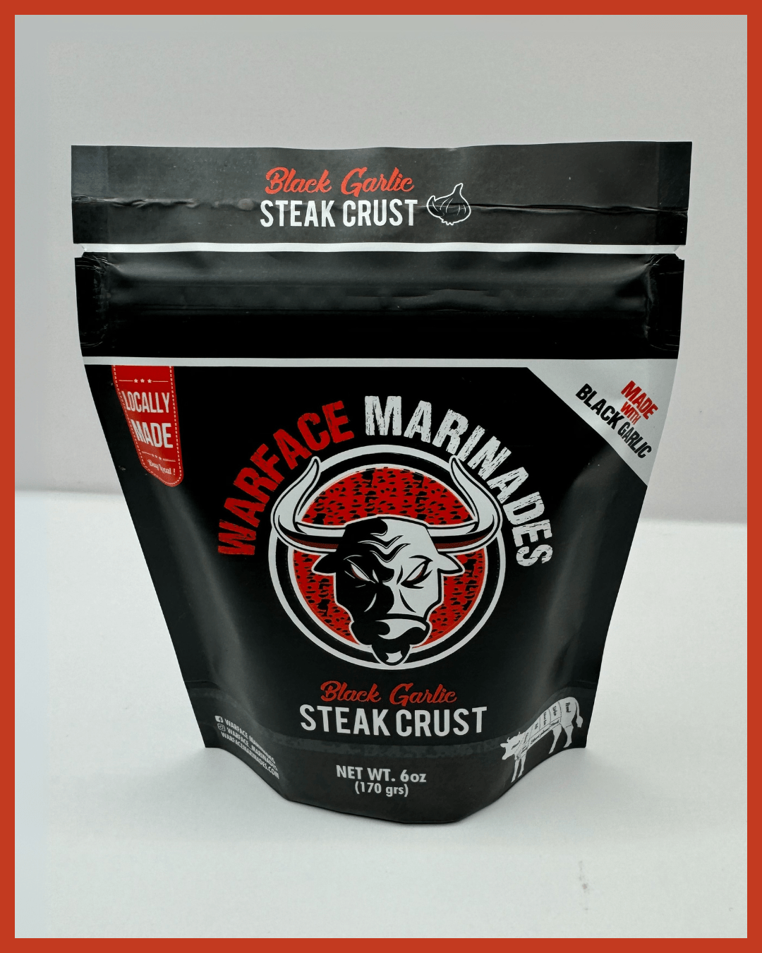 Black Garlic Steak Crust - Warface Marinades