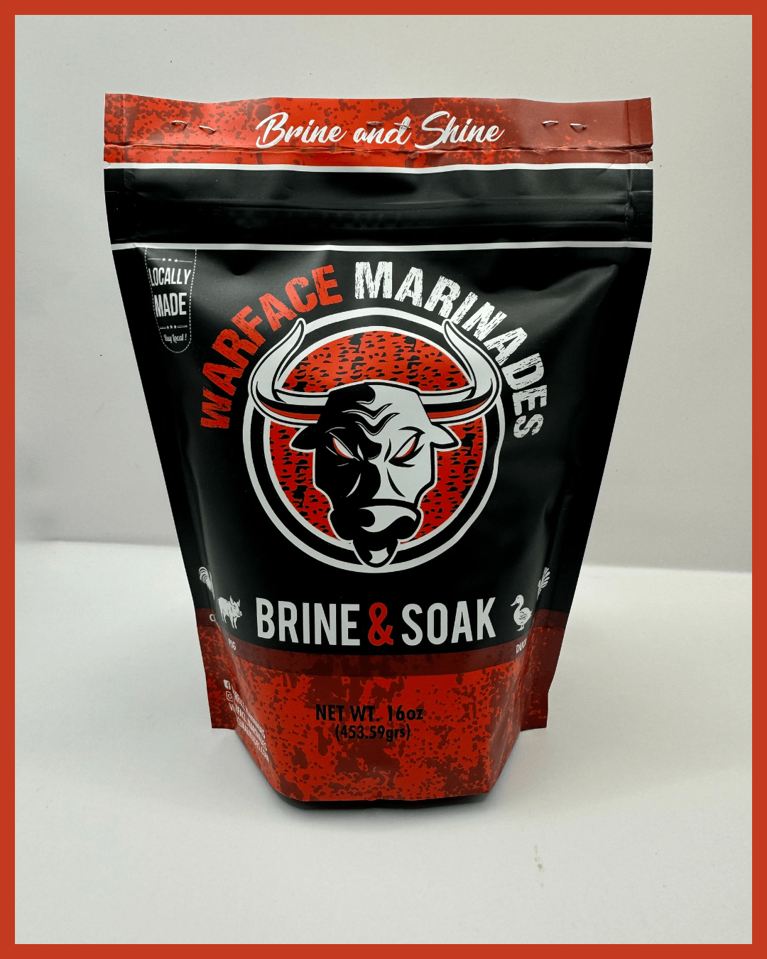 Brine and Soak - Warface Marinades