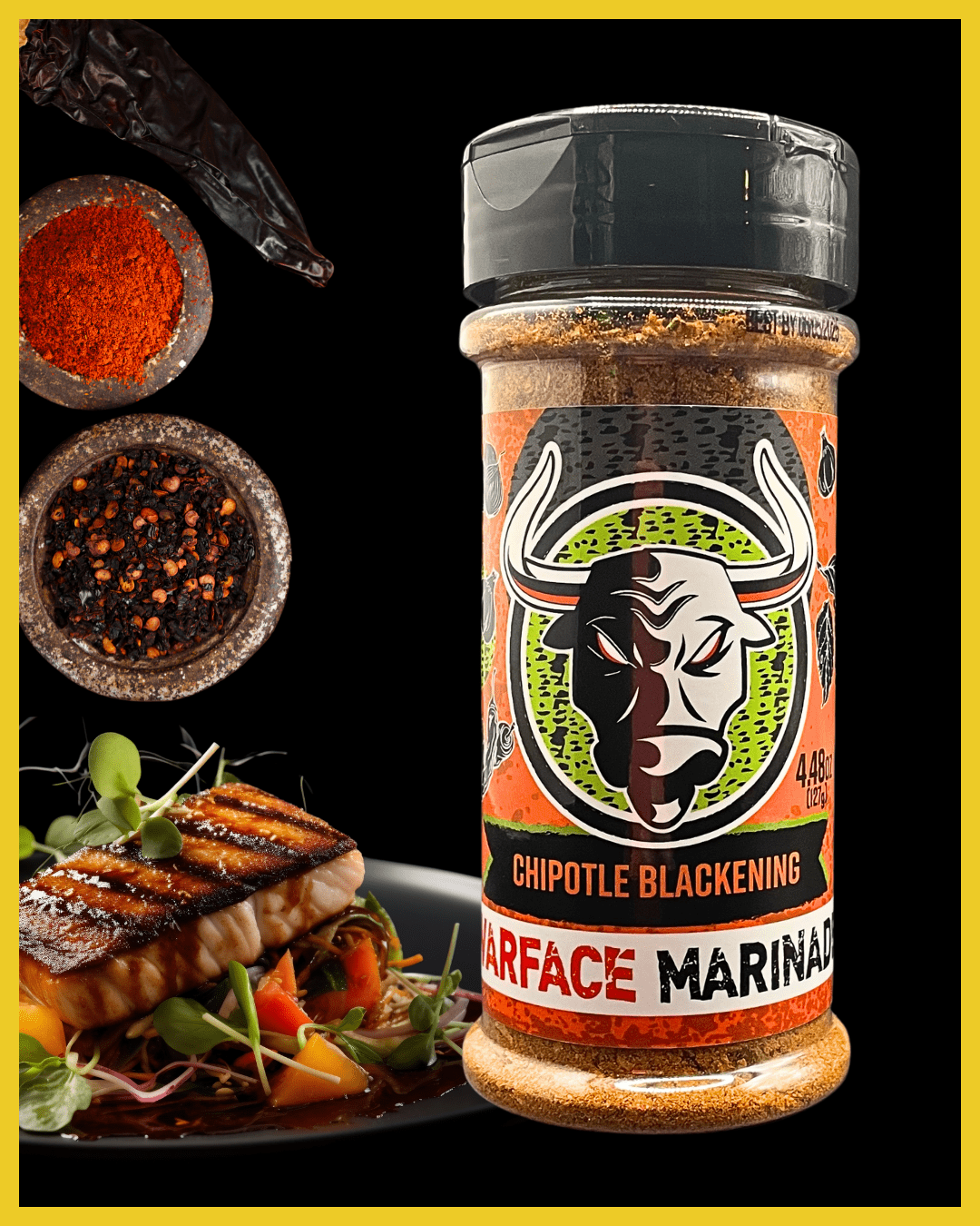 Chipotle Blackening Seasoning - Warface Marinades