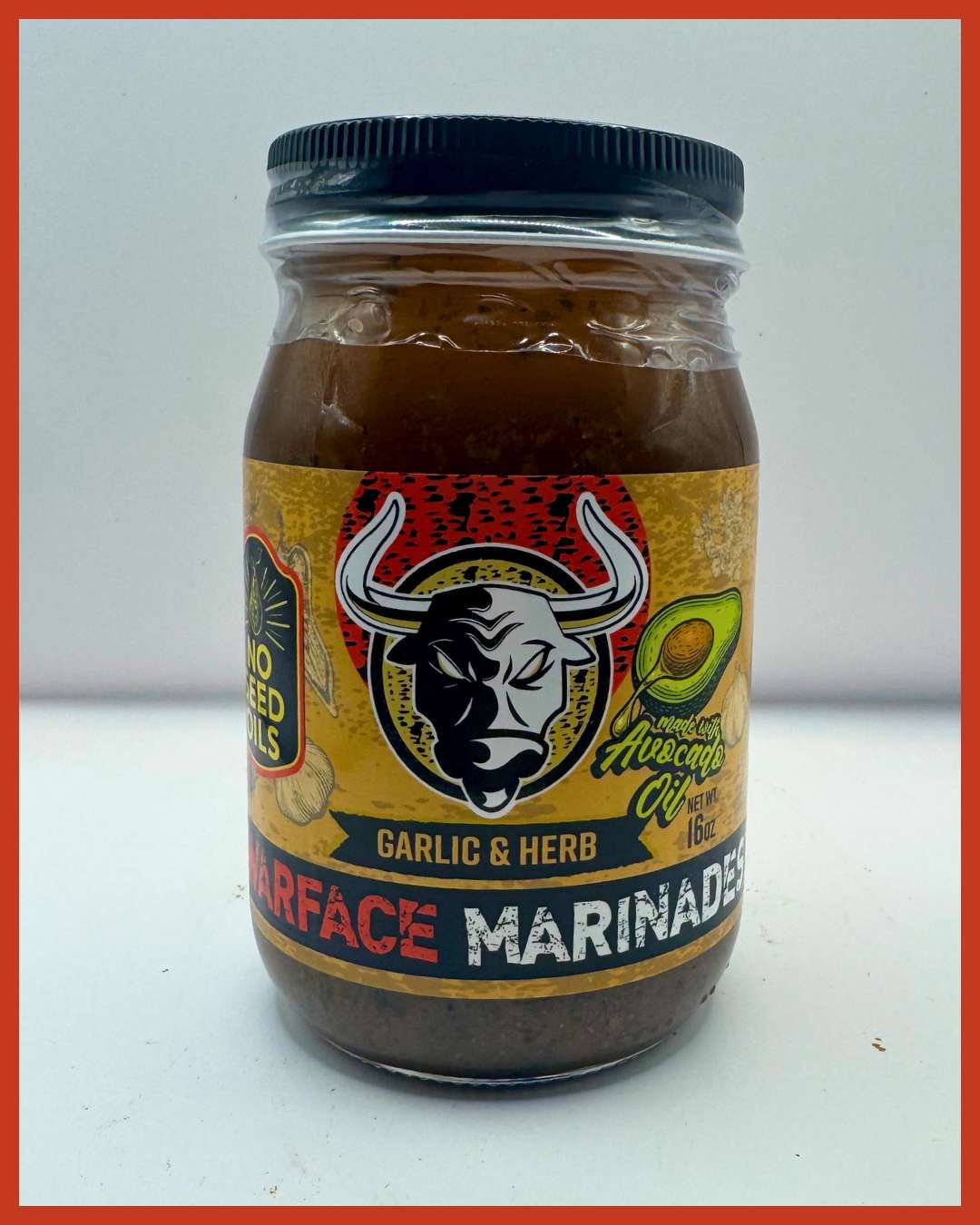 Garlic & Herb Blend Marinade with Avocado Oil - Warface Marinades
