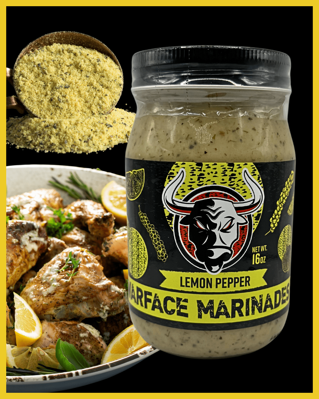 Lemon Pepper Marinade - Warface Marinades