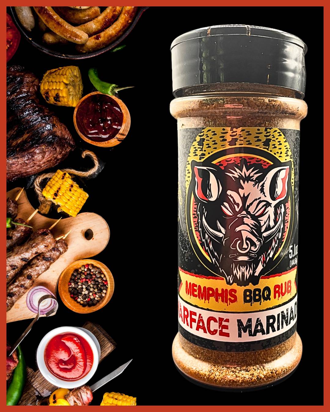 Memphis BBQ Rub - Warface Marinades