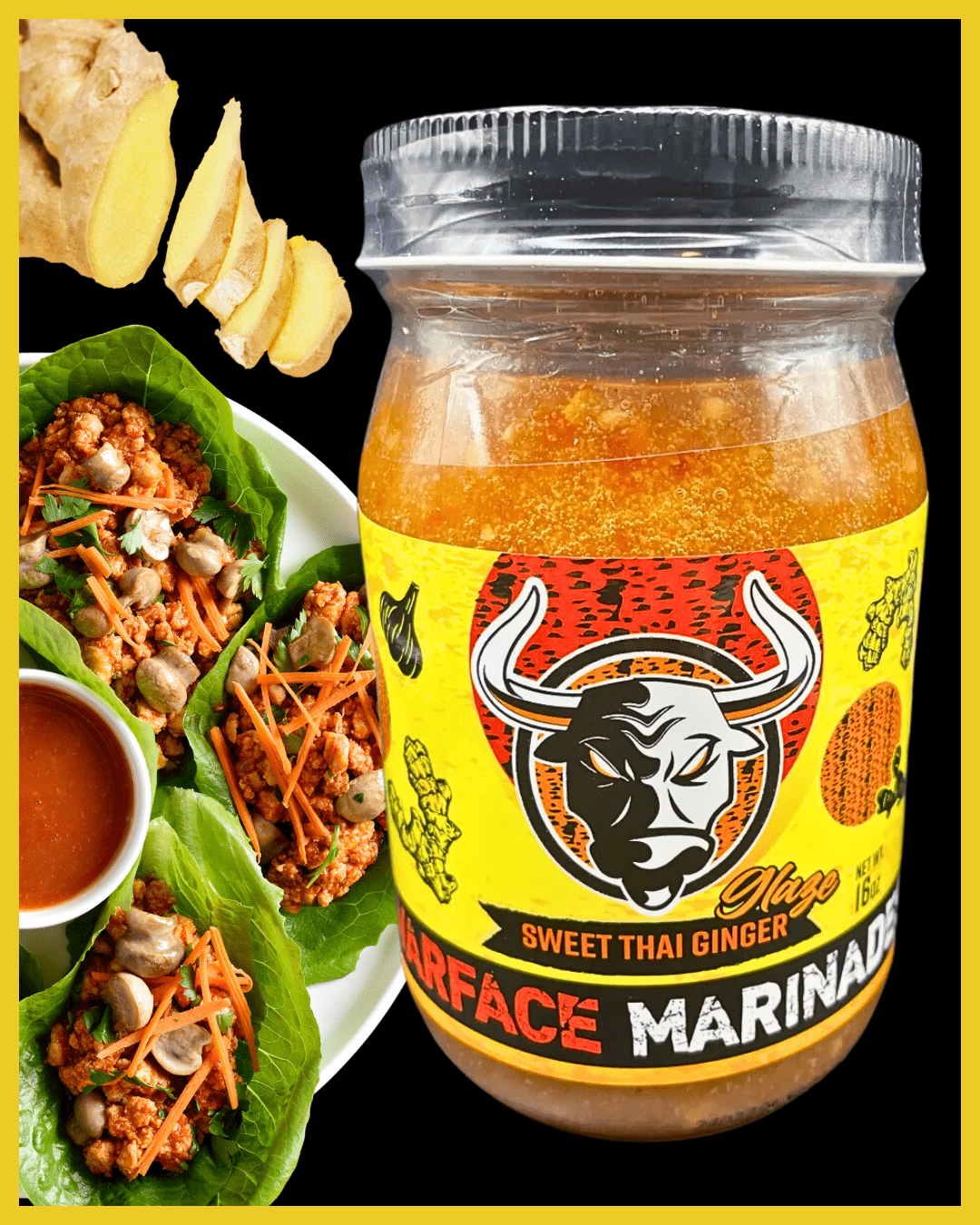 Sweet Thai Ginger Glaze - Warface Marinades